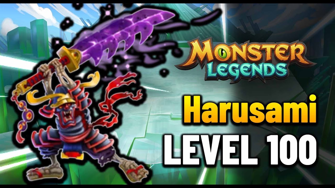 Harusami Level 100 Legendary Monster Legends