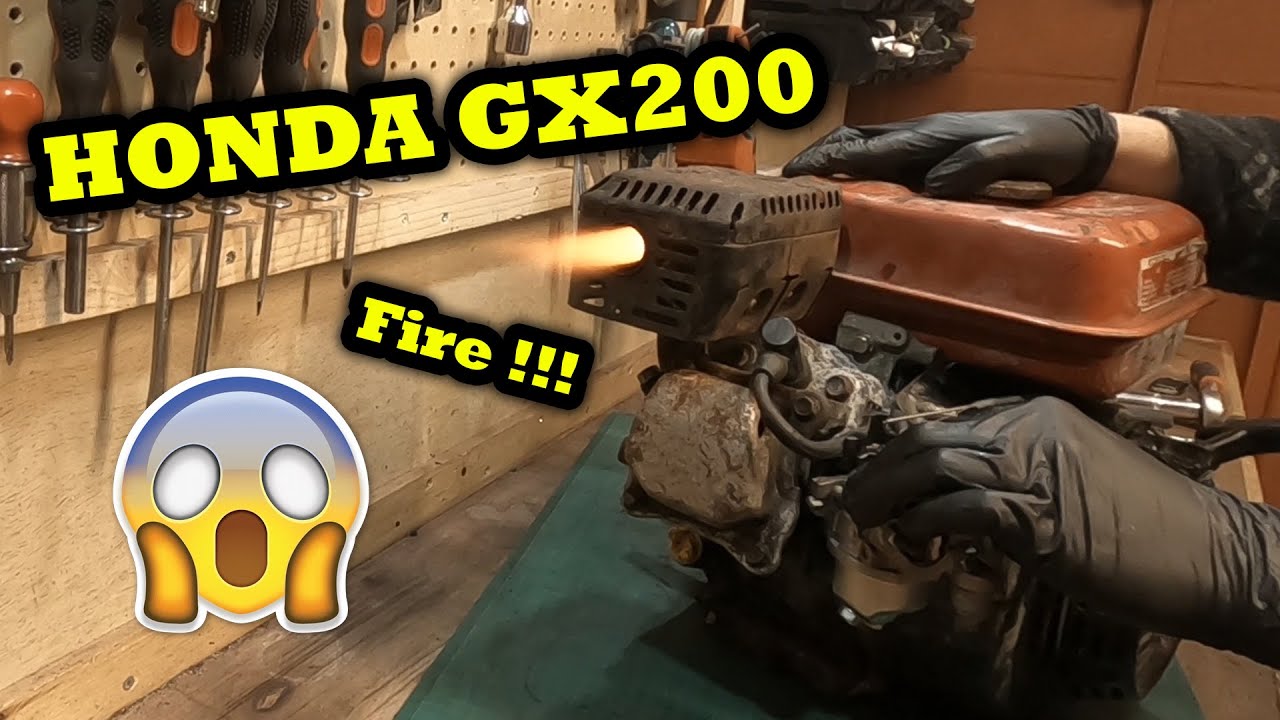 Honda GX200 Engine 6.5HP Rebuild, Assembly and Service - First Start WILL IT RUN small engine