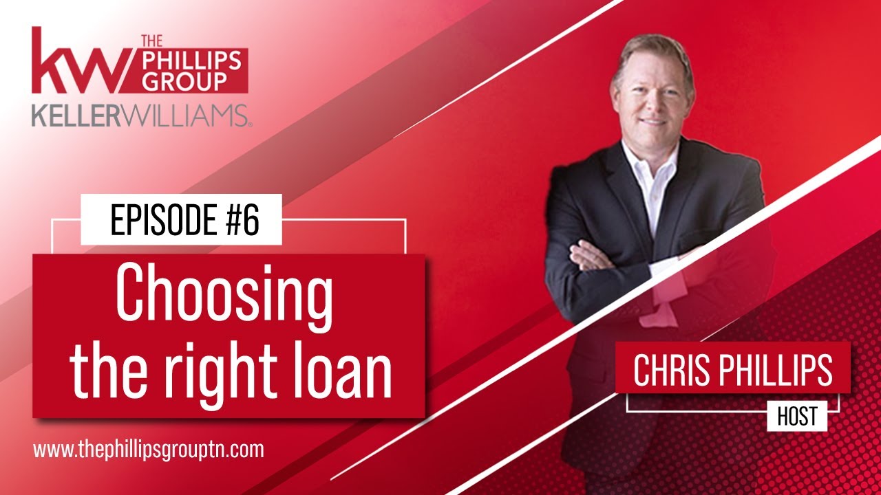 Choosing the Right Home Loan | Ask Chris Phillips - Real Estate Podcast