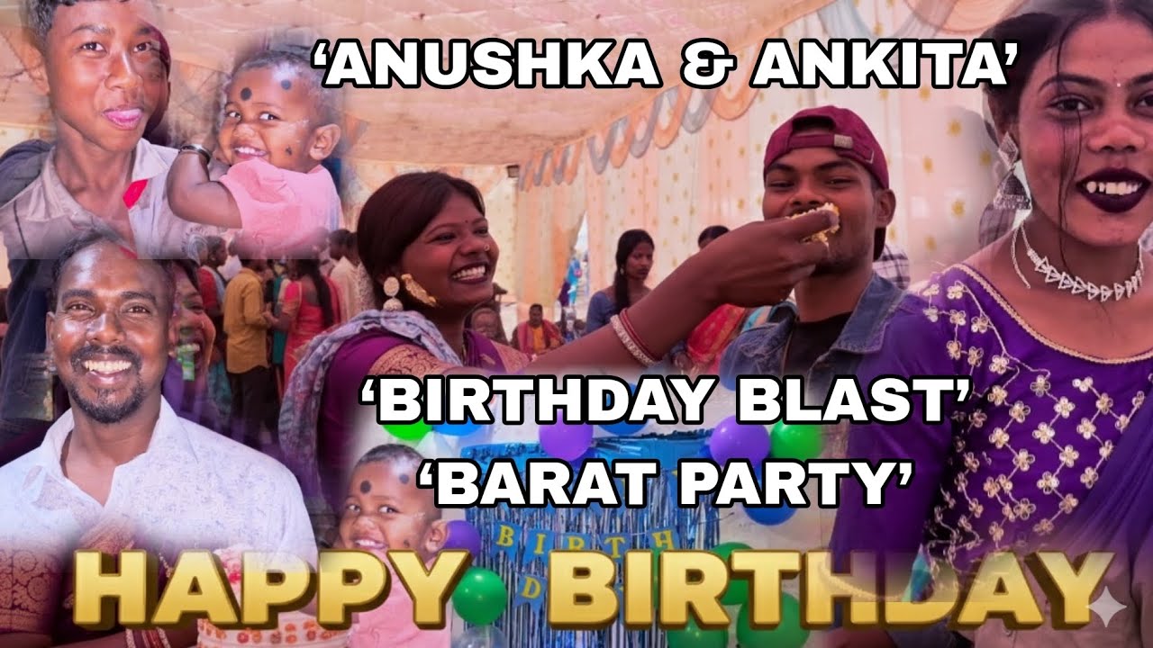 ANUSHKA & ANKITA 🎂 Birthday Celebration + SANJAY ❤️ MADHURI KI BARAT PARTY 🥳 | Full Family Vlog 2026