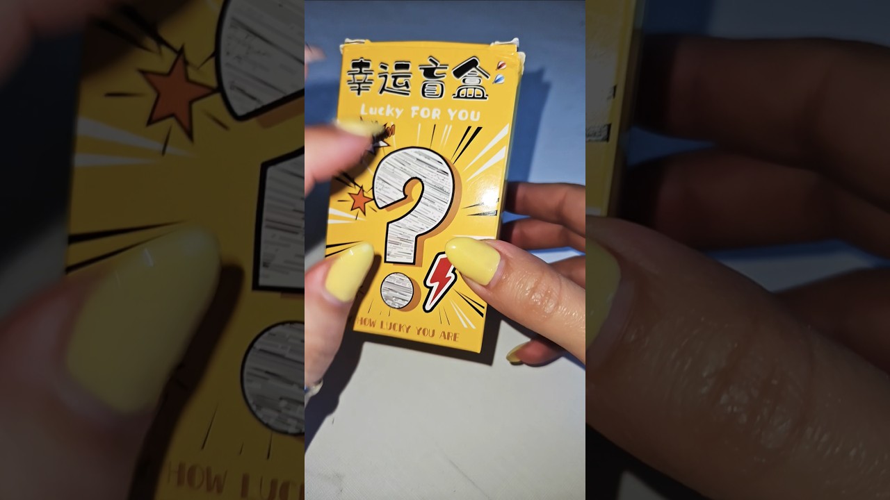 unboxing lucky bag #cute #diy #design #asmr #toys