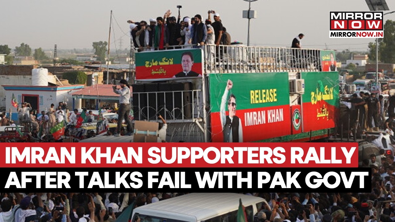 Pakistan On Edge! Over 5,000 Imran Khan Supporters March To Islamabad After Talks Collapse