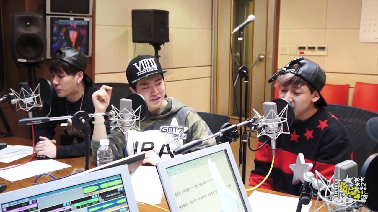 윤하의 별이 빛나는 밤에 - GOT7 BamBam, rap in Thai language - 갓세븐 뱀뱀, 태국어 랩 20140205