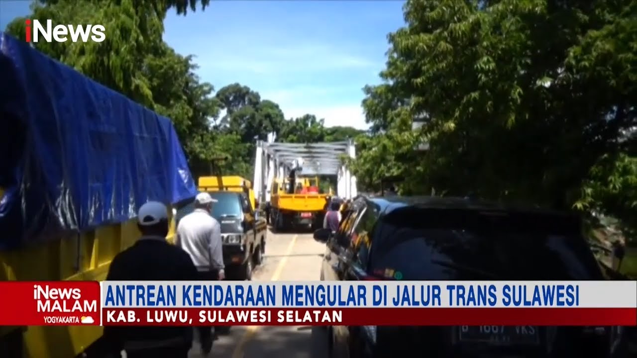 Sudah 22 Hari, Kendaraan Terjebak Macet di Jalan Trans Sulawesi #iNewsMalam 22/11