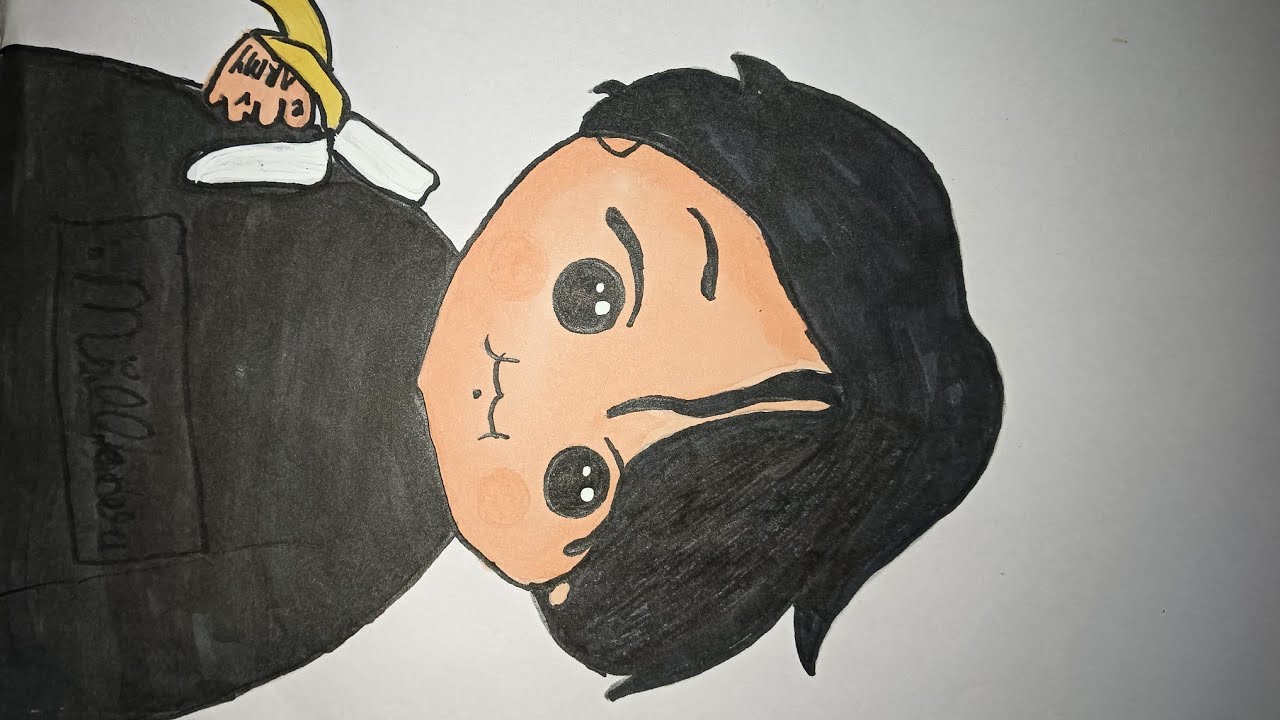 Cartoon Drawing | Full Length BTS Art Long Video 🎨 ######