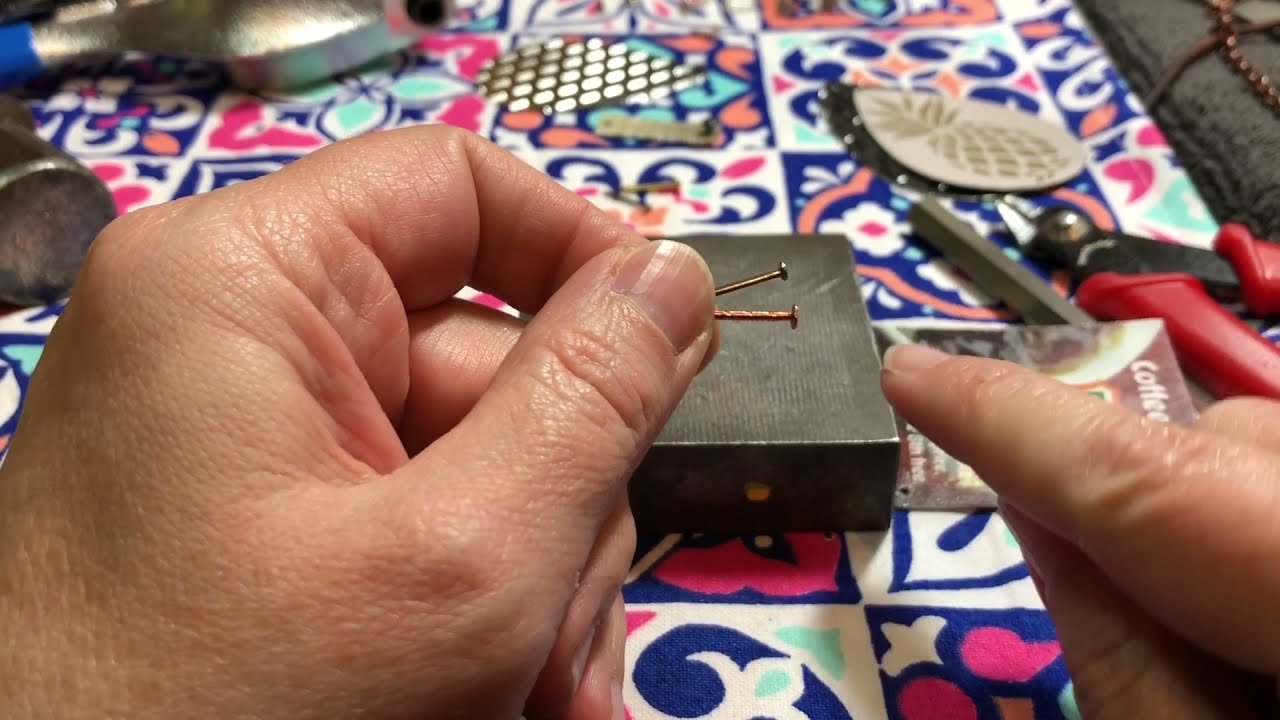 Tin Jewelry Making- Cold Connections