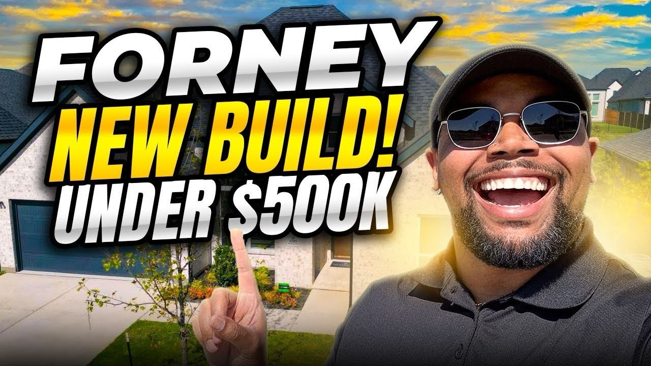 We Found It! Affordable Texas Homes Near Dallas, Texas | Forney Home Tour 2025