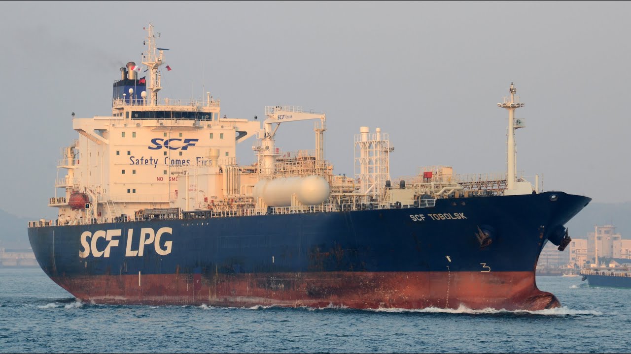 SCF TOBOLSK - Sovcomflot LPG tanker