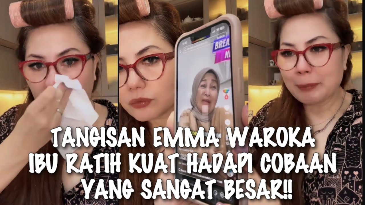 MIRIS√√ TANGISAN EMOSI EMMA WAROKA IBU RATIH DILAPORKAN DAN RESA DAPAT HADIAH UMROH