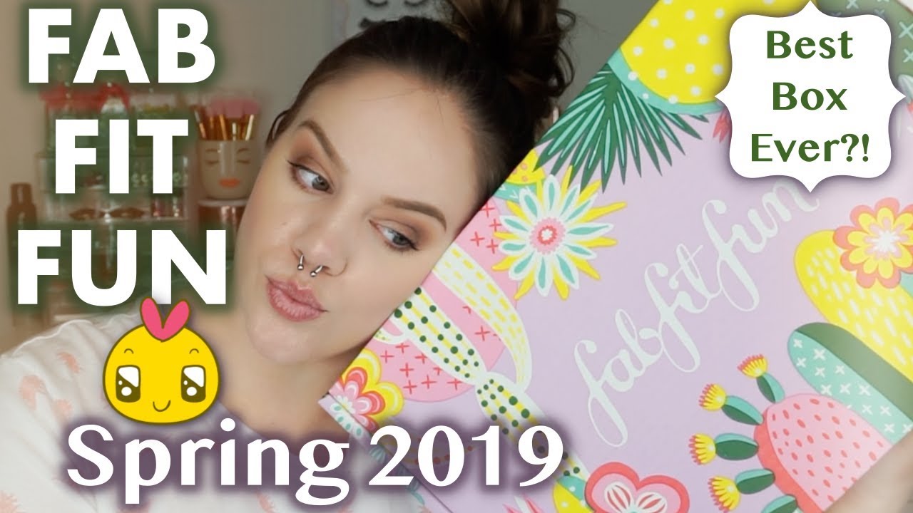 FABFITFUN SPRING 2019 UNBOXING - I got the wrong item! 😭
