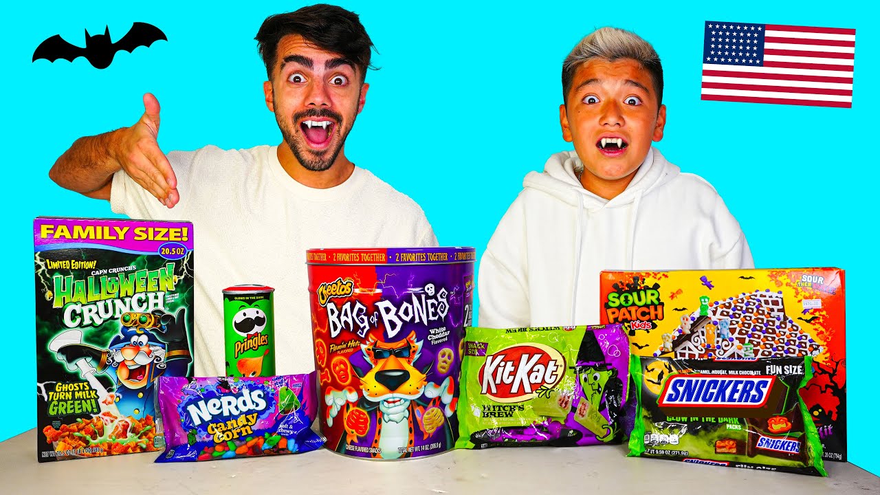 PROBANDO DULCES RAROS DE ESTADOS UNIDOS! (edici&oacute;n halloween) *parte 3*