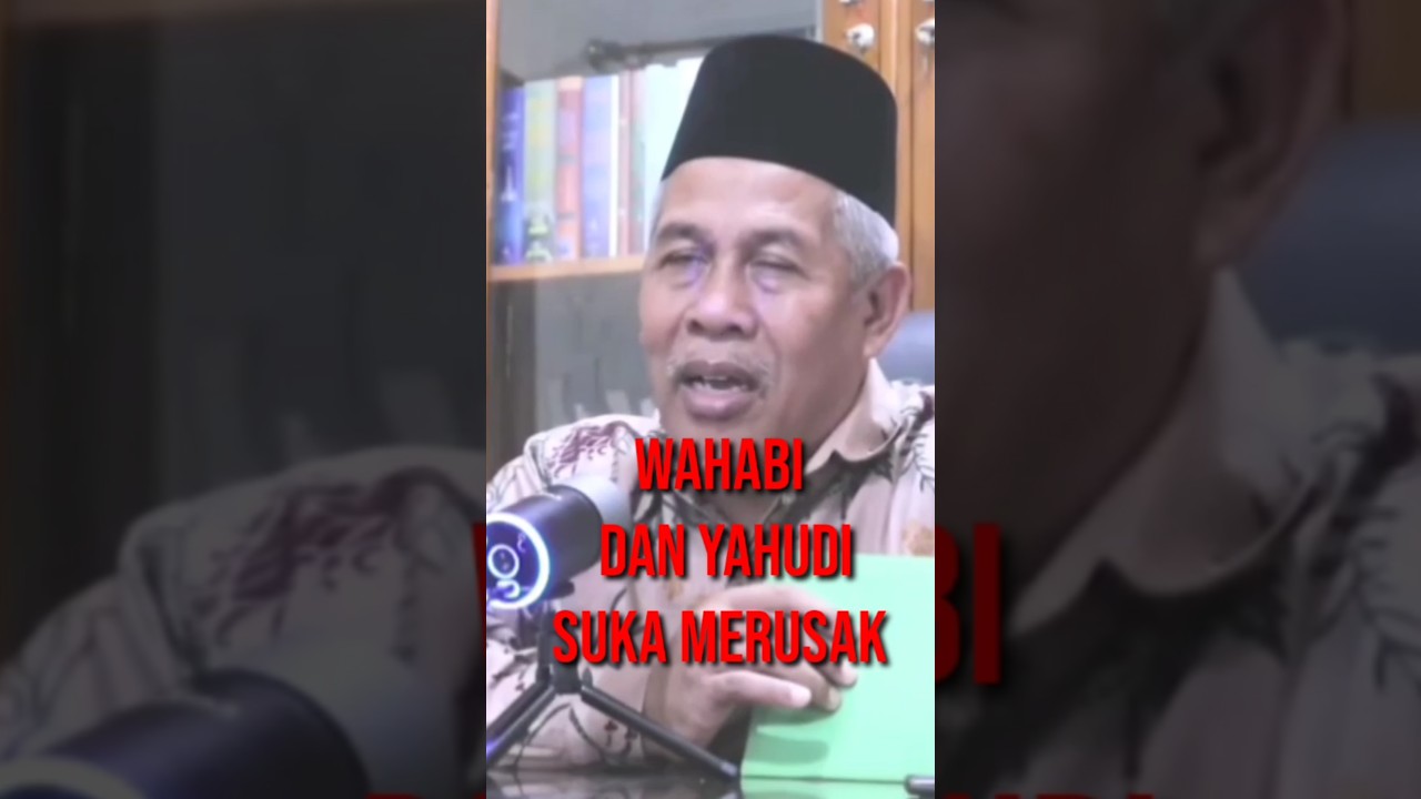 Wahabi dan Yahudi Suka Merusak 
