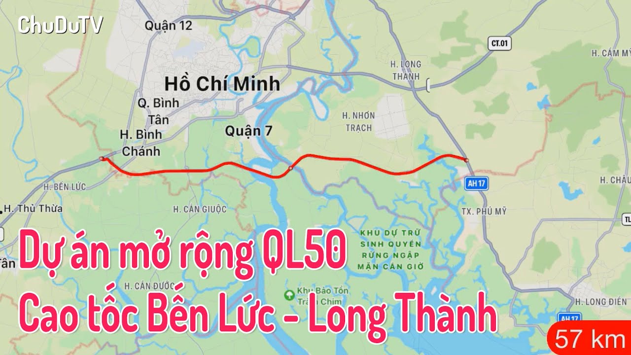 Chi tiết cao tốc Bến Lức - Long Thành đang hối hả thi công. Dự án mở rộng QL50 chính thức được duyệt