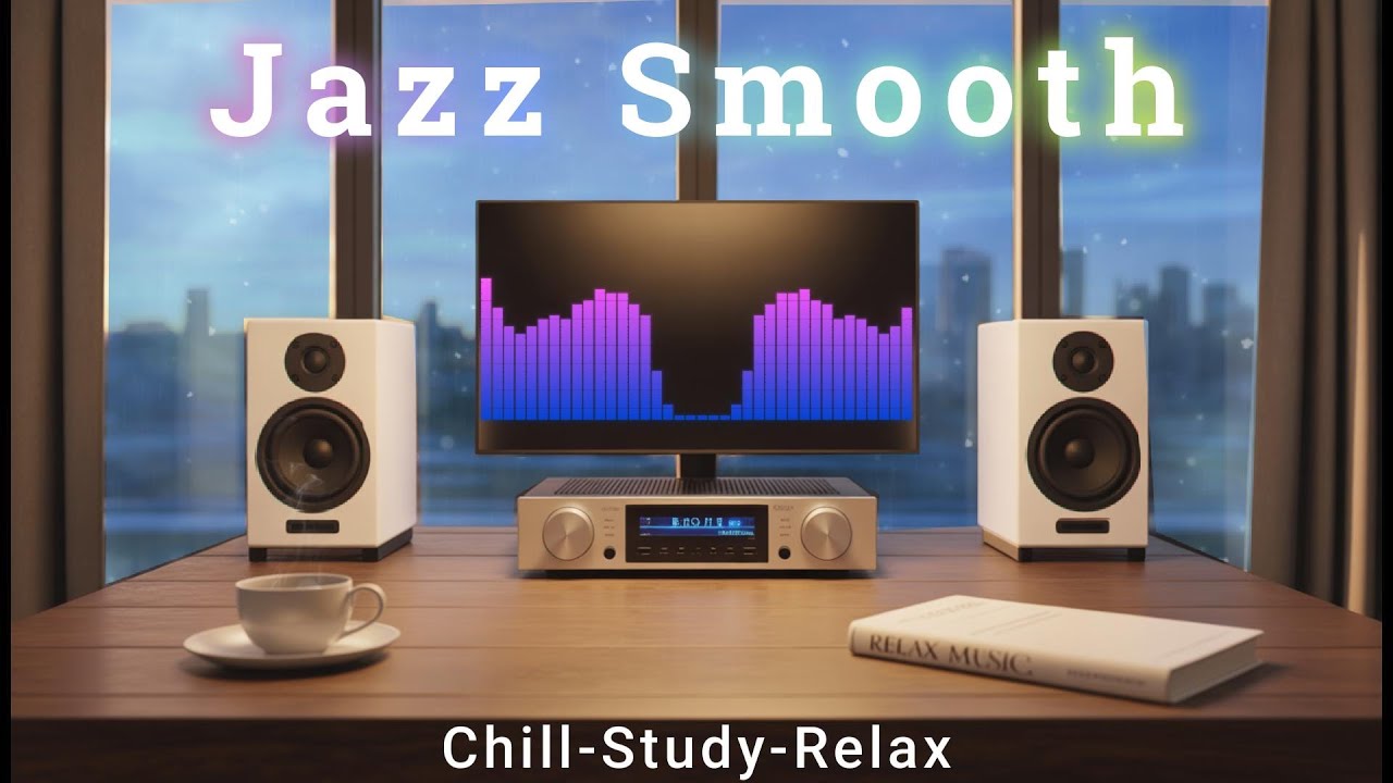 Soft February Jazz Music for Work, Study ⛄ Relaxing Morning Jazz at Outdoor Coffee Shop Ambience