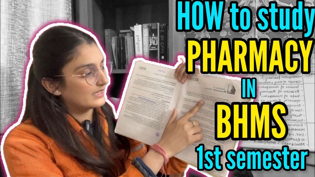 BHMS PHARMACY 1st SEMESTER SYLLABUS | SOURCES | HOW TO STUDY PHARMACY