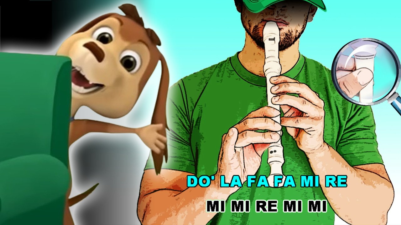 Dónde Está Chocolo - Mi Perro Chocolo | Flauta Fácil | Tutorial | Cover | Karaoke