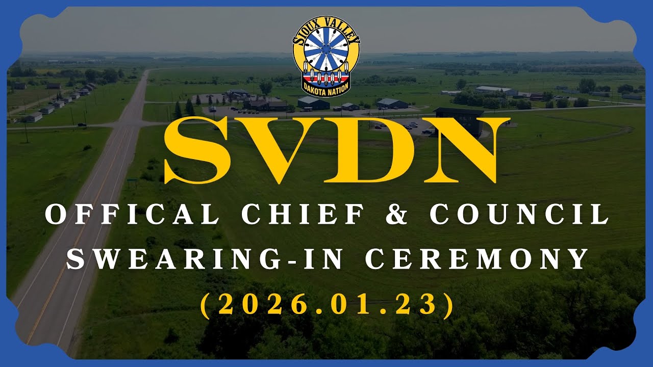 SVDN - Official Chief & Council Swearing-In Ceremony (2026.01.23)