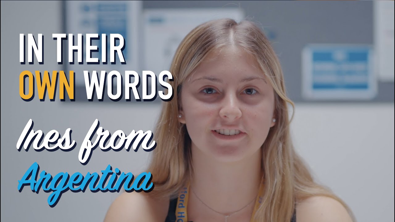 Learning English in Cambridge - Ines from Argentina