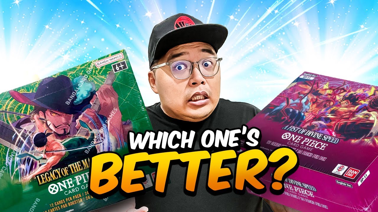 OP11 или OP12? Что лучше? Опенинг One Piece TCG для Fist of Divine Speed ​​и Legacy of the Master