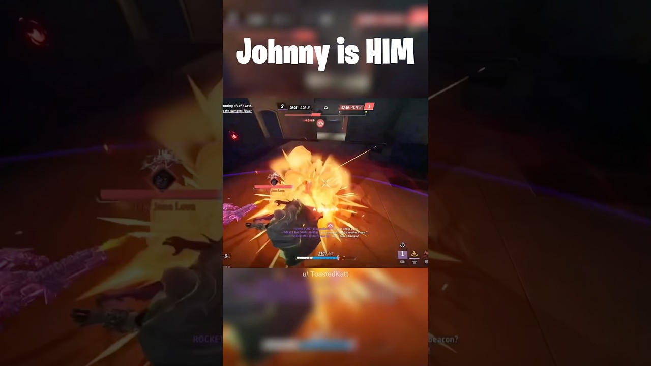 Shutting down Support Ults as Johnny #marvelrivals