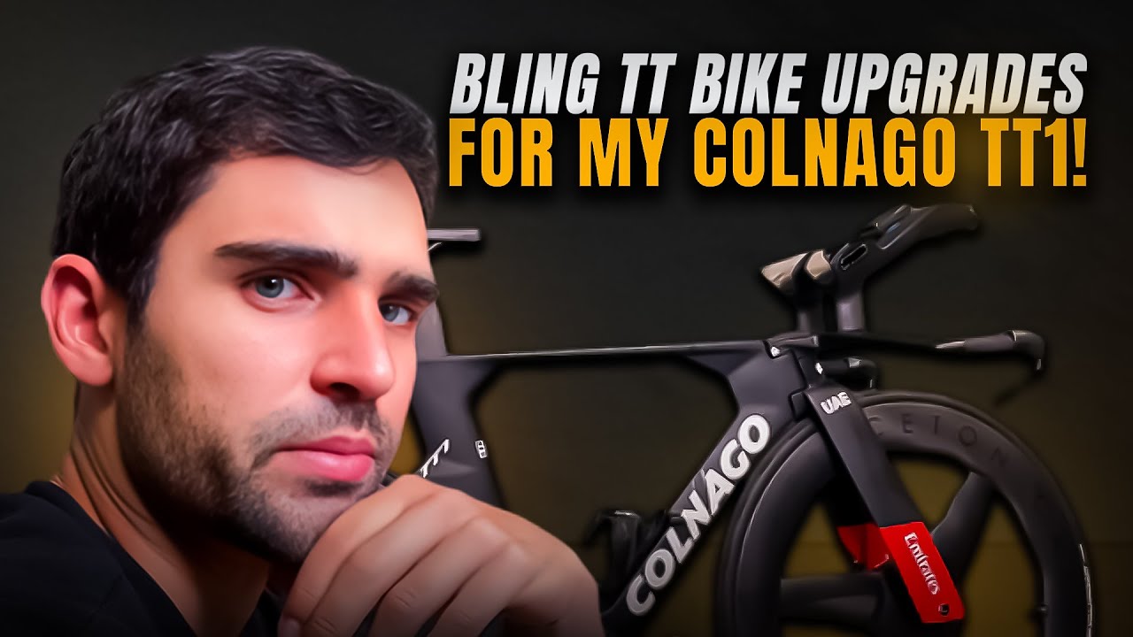 Upgrading My Bling TT Bike - Colnago TT1 upgrades | Titanium, Speed Play Pedals & More!