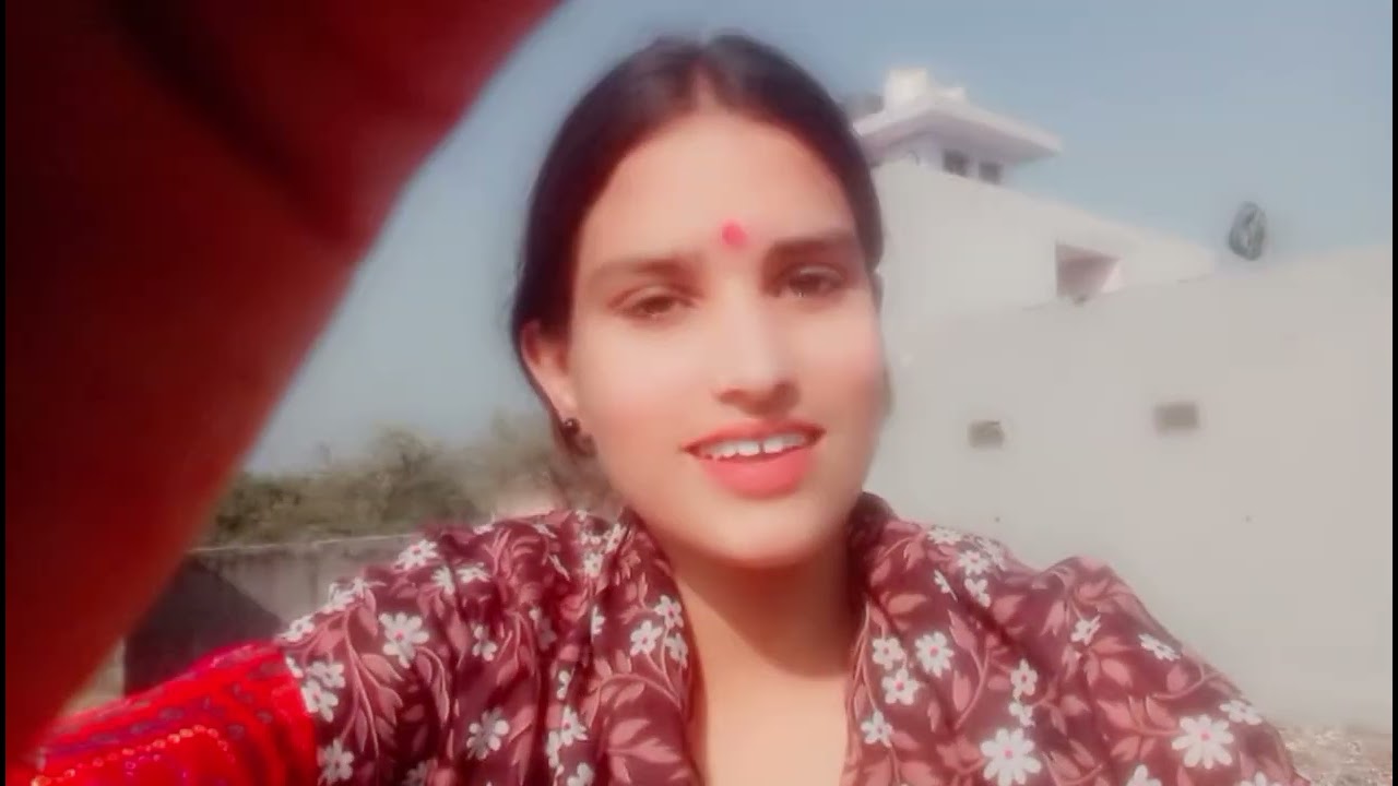 शादी के बाद दीदी का पहला ब्लॉक😊 पहली बार लगाया गोबर से हाथ 😫