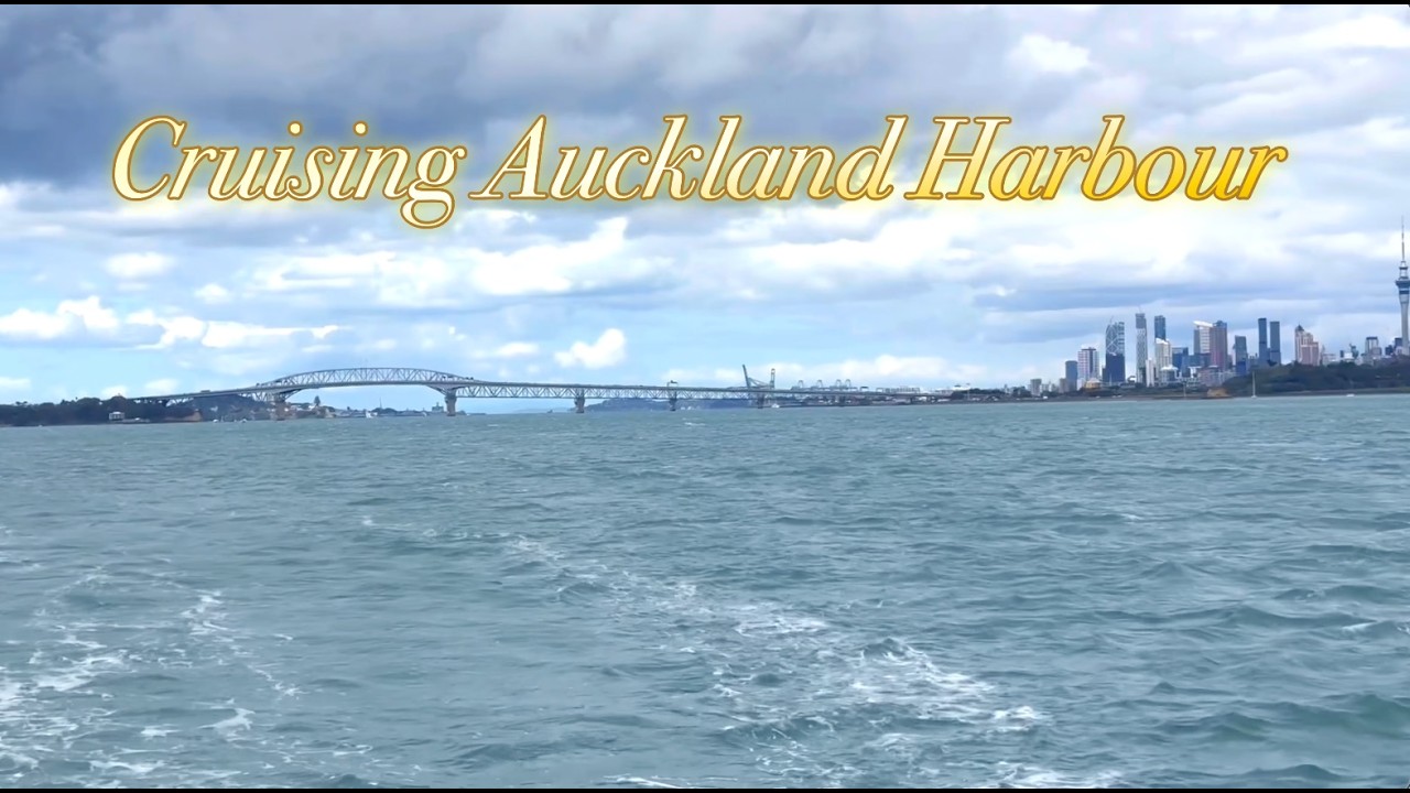 Cruising Auckland Harbour