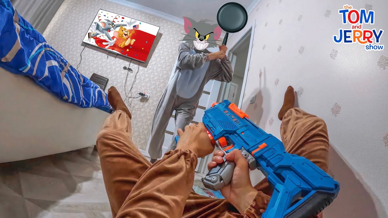 TOM & JERRY SHOW EPISODE 2 ( Epic Comedy Parkour POV Prank )