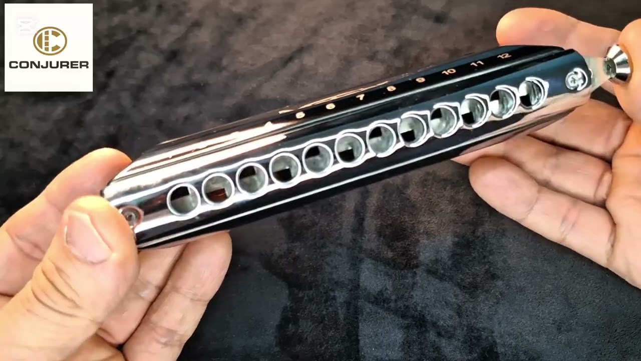 Armonica Cromatica Conjurer Meteor!!! 🎶🎵✨️☄️ 12 Celdas!