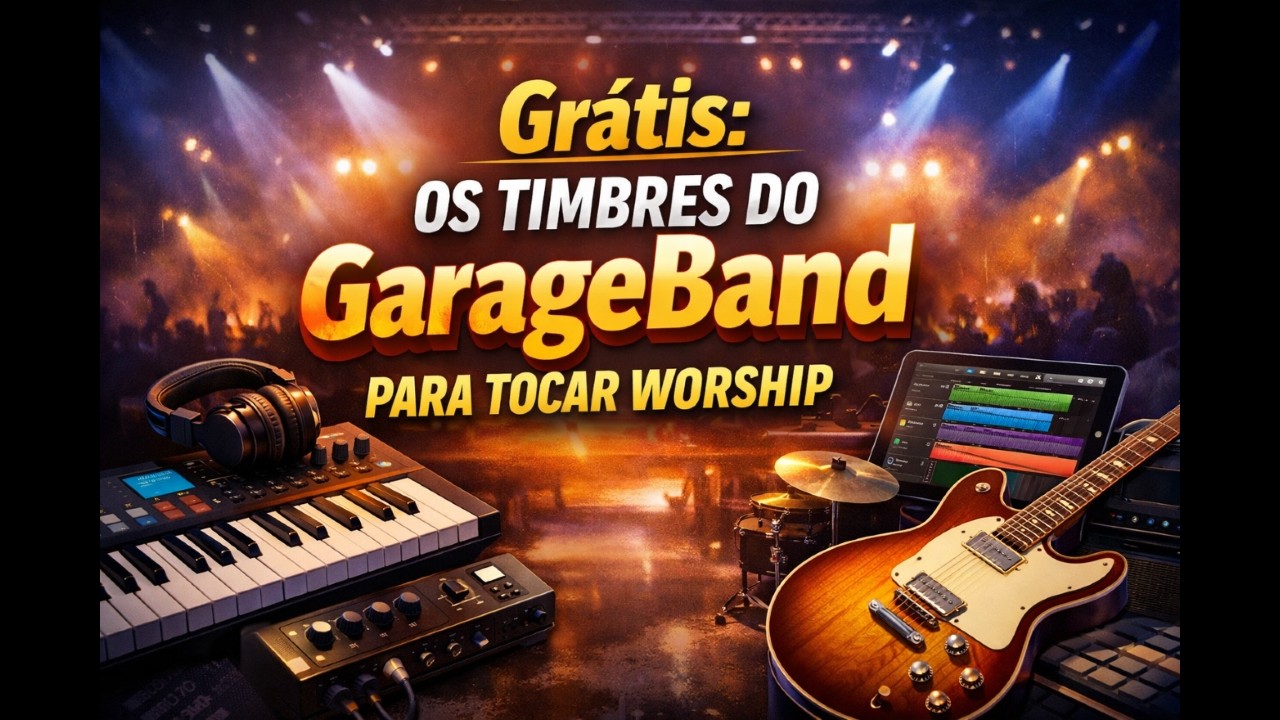 Worhip Garage band. #worshipmusic #garageband #sf2 #controladormidi