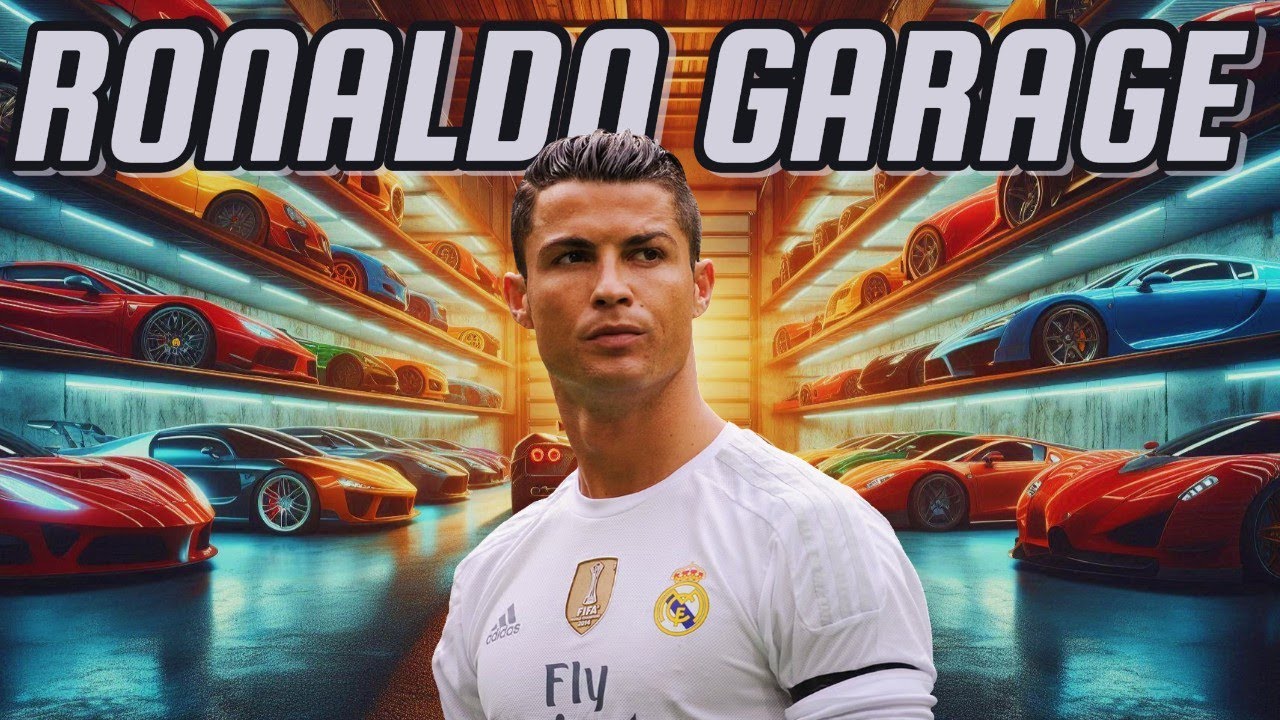 CRISTIANO RONALDO GARAGE: la sua SPAVENTOSA collezione di auto! #cristianoronaldo #alnassr #bugatti