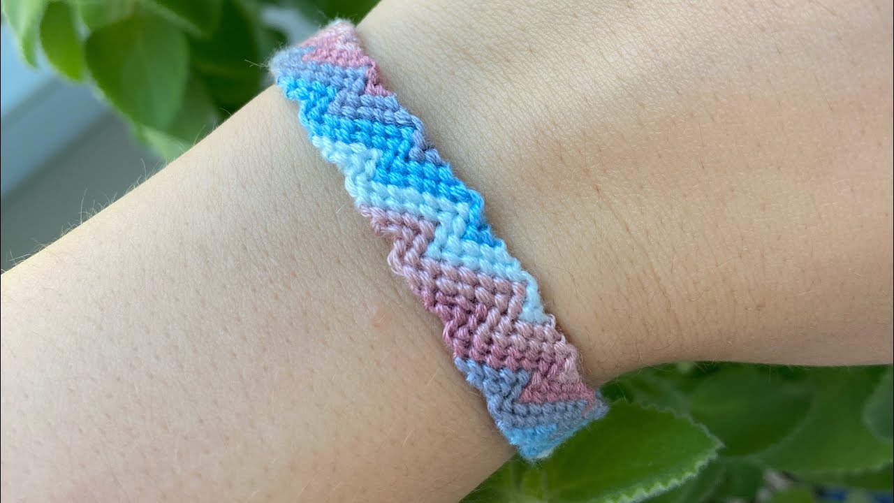 Návod na “CikCak” náramek (PRO MÍRNĚ POKROČILÉ) / bracelets by M