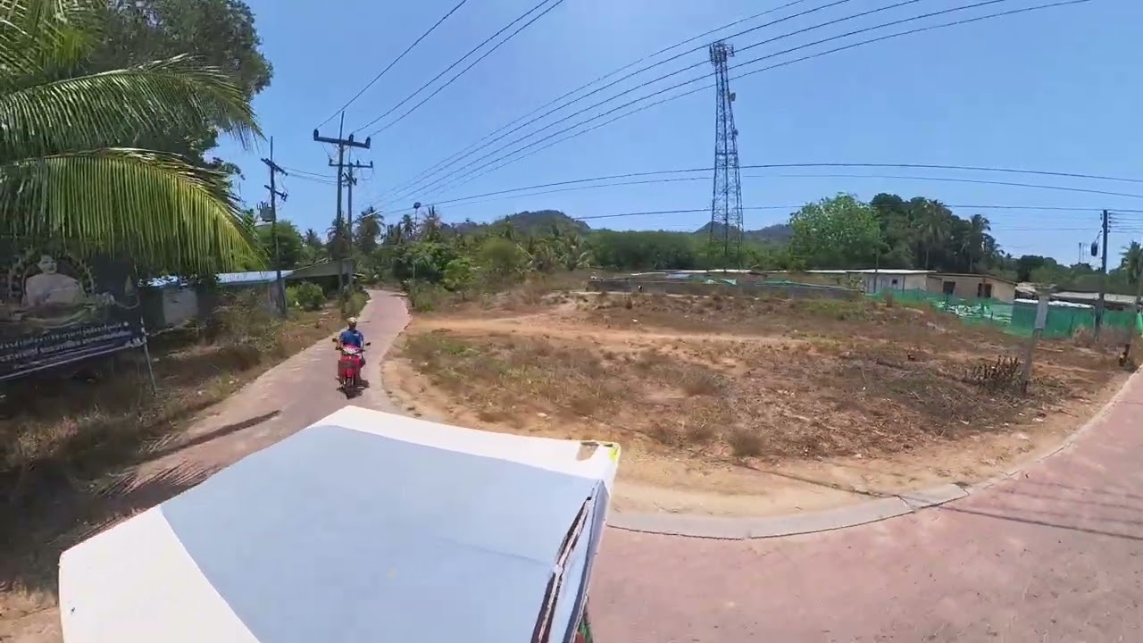 Koh Mook / Muk Thailand motorbike taxi ride