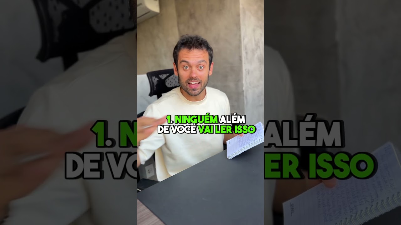 COMO FAZER TERAPIA EM VOCÊ MESMO SÓ COM PAPEL E CANETA (ISSO NÃO SUBSTITUI UMA PSICOTERAPIA)