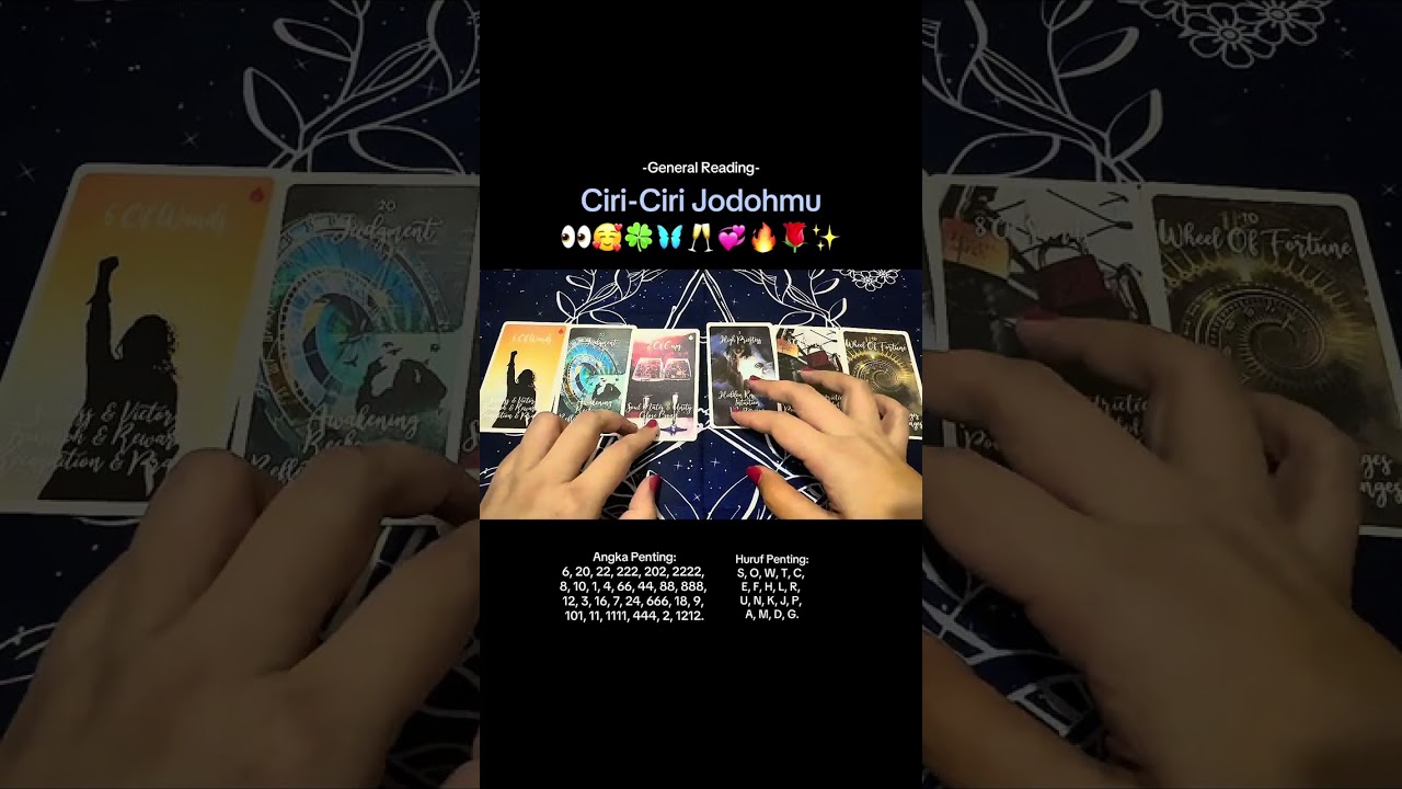 Ciri-Ciri Jodohmu 👀🥰🍀🦋🥂💞🔥🌹✨ 