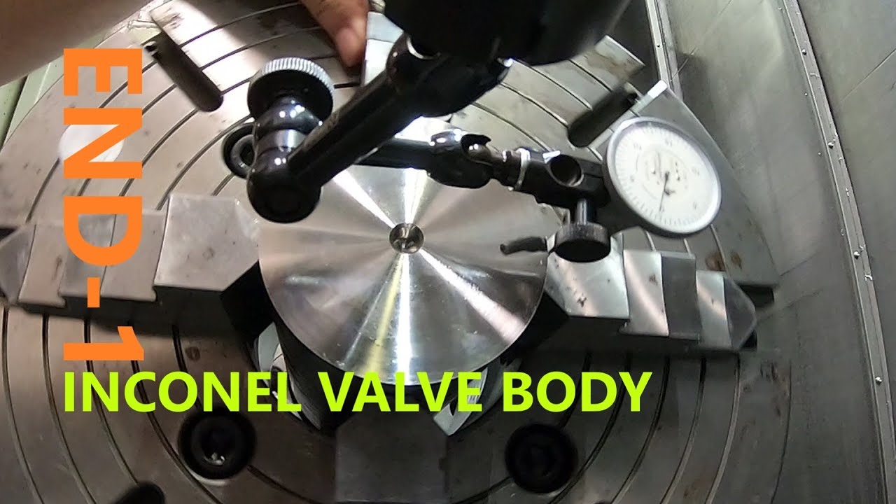 Inconel Valve Body End 1-1