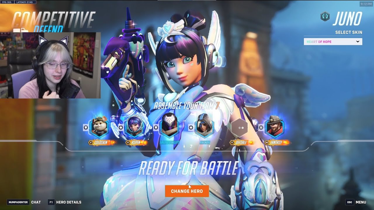 JUNO MAIN! 6vs6! Aspen Juno Overwatch 2 Season 17 Gameplay