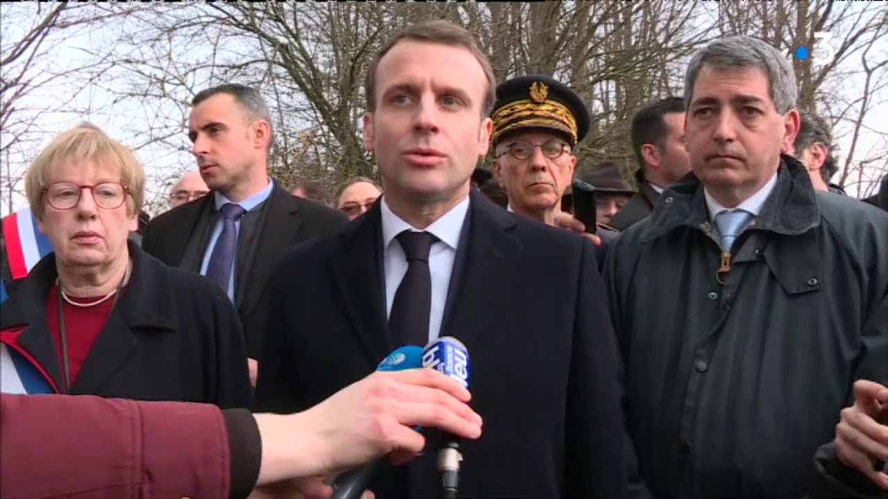 Profanation à Quatzenheim, Emmanuel Macron réagit : 