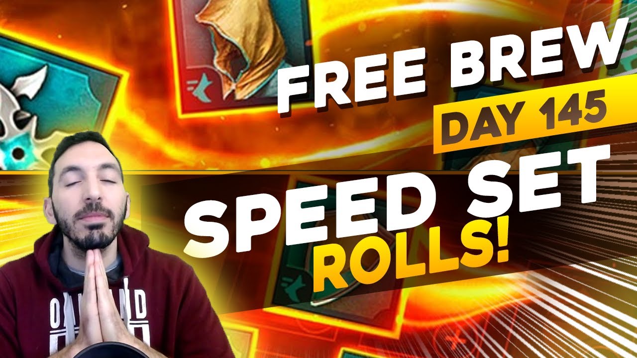 SPEED ROLLS FOR FREE BREW | DAY 145 F2P | RAID SHADOW LEGENDS