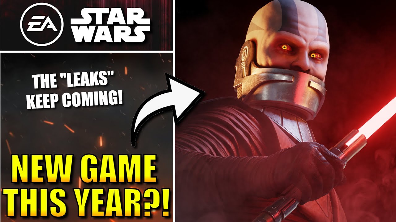 Another NEW Star Wars Game Coming This Year?! - Battlefront 3 and Jedi Fallen Order Sequel Leaks!