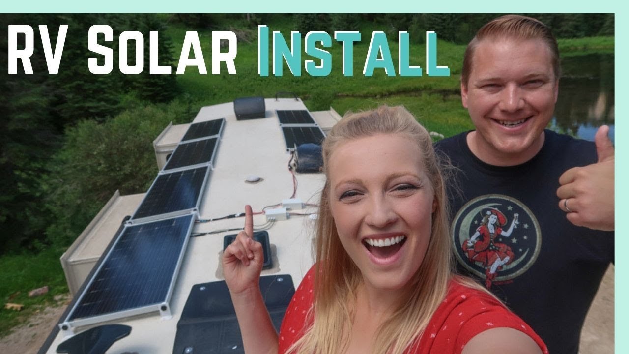 RV Solar Install for Full Time RV Living & Boondocking!