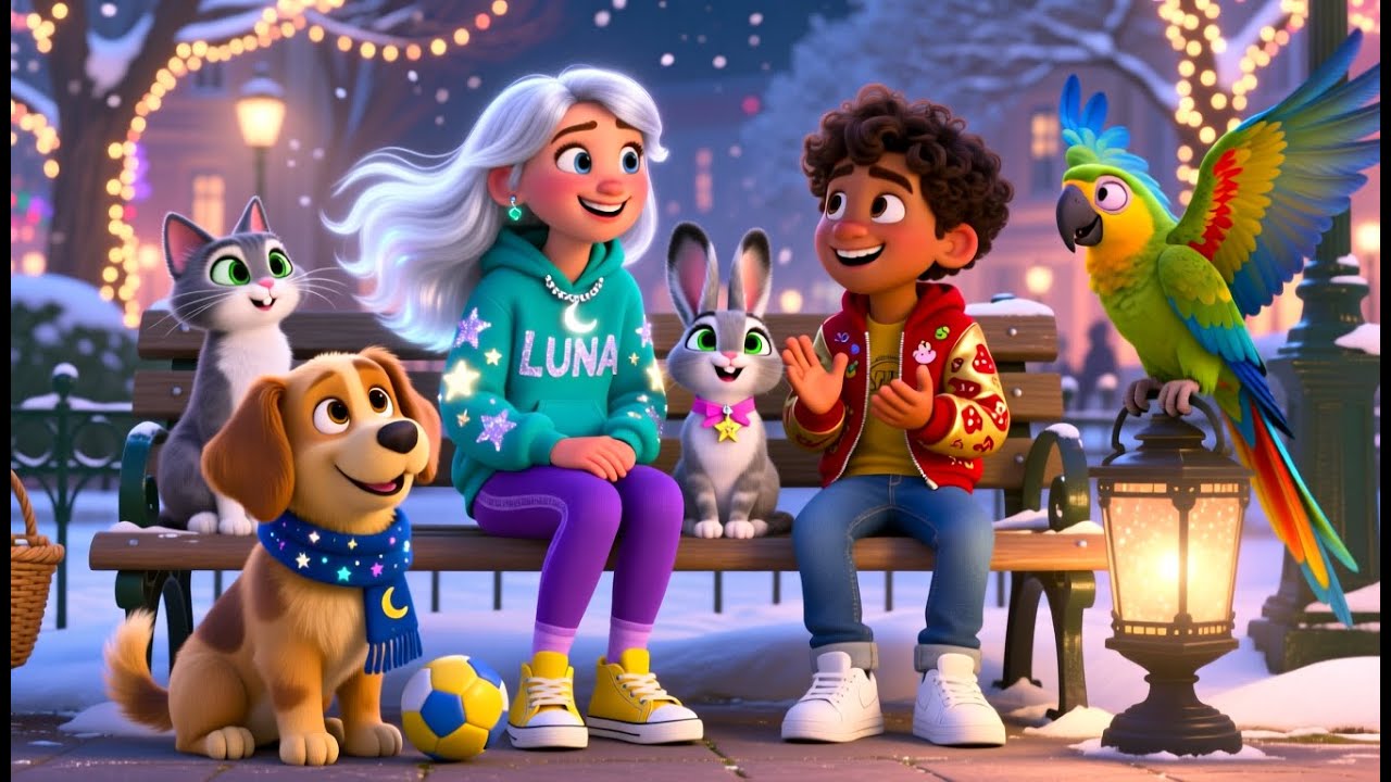 Luna & Kai’s New Year Promises | Kids Moral Story with Animal Friends