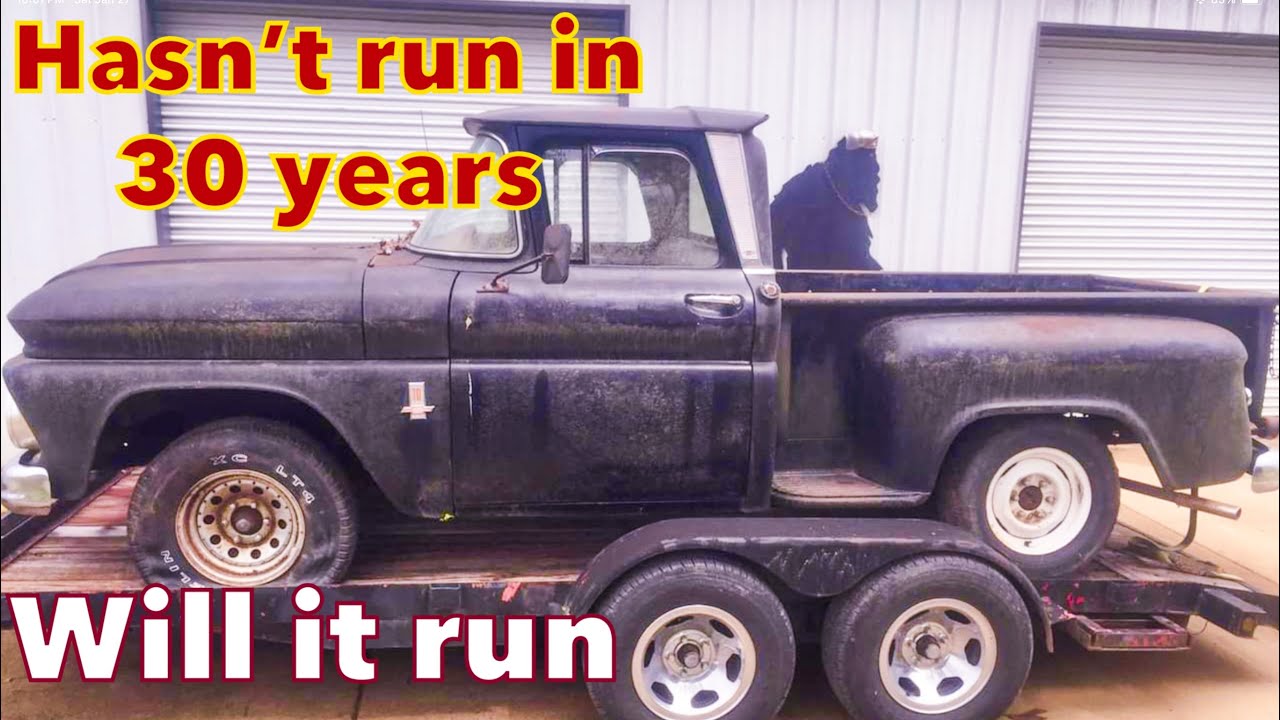 Hasn’t run in 30 years will it start