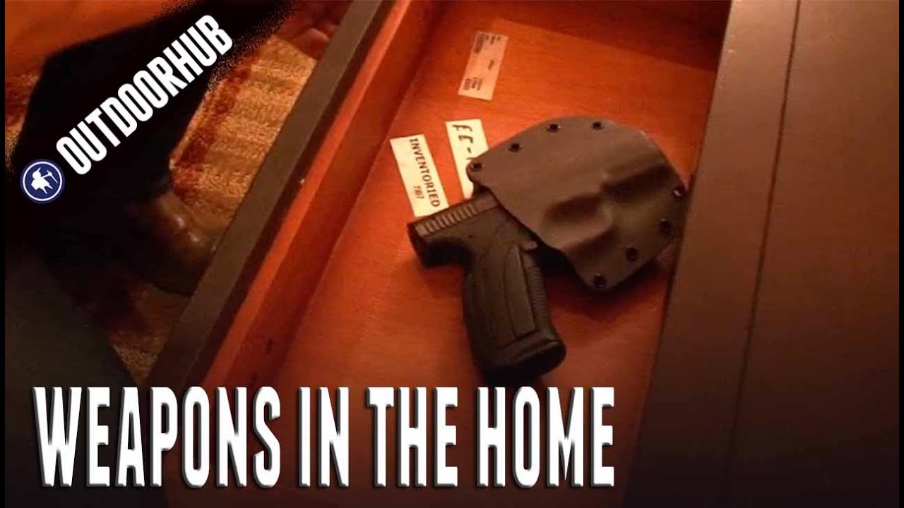 How To Stage Personal Defense Weapons In Your Home