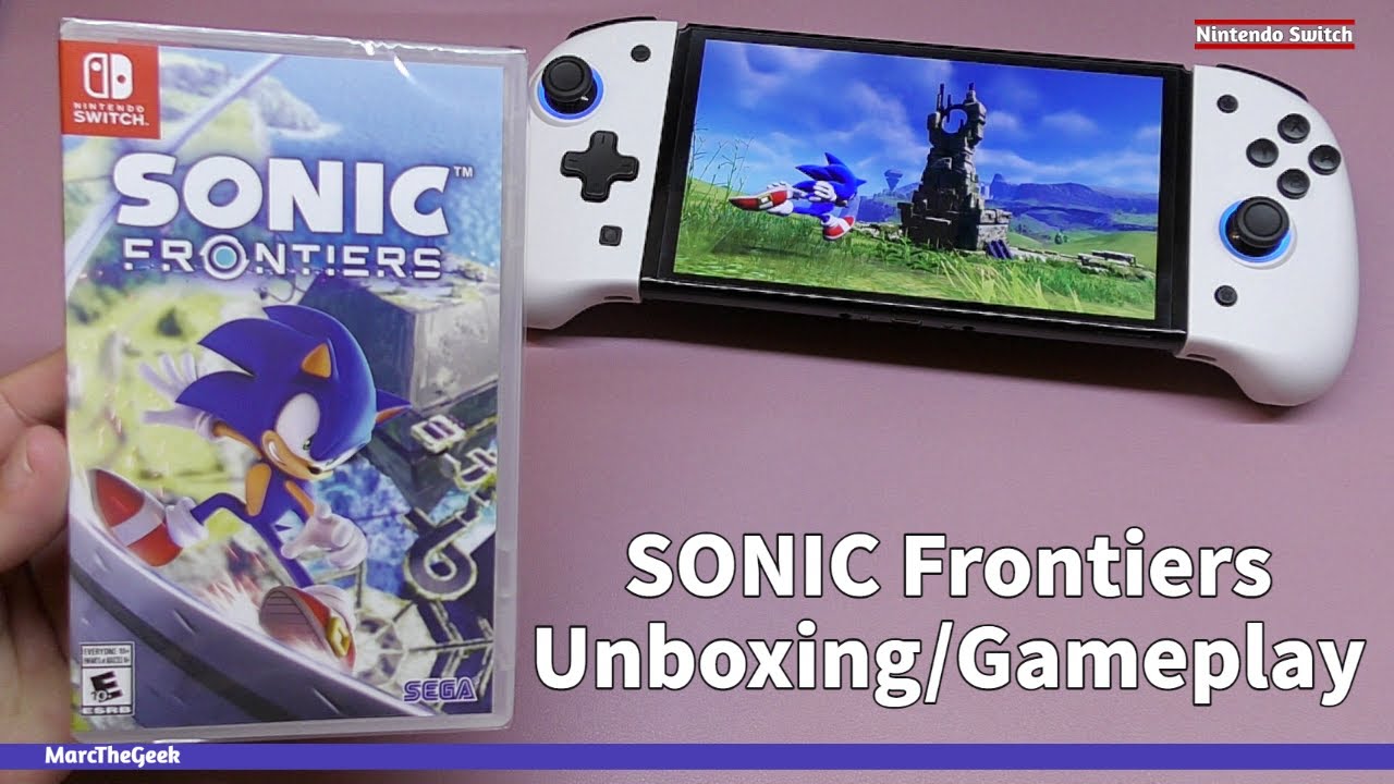 SONIC Frontiers Unboxing / Gameplay