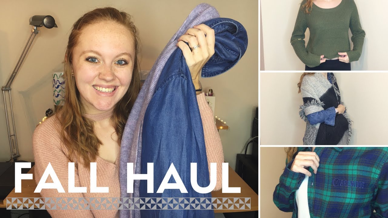 Fall Clothing Haul & Try On! | Kate Schwanke