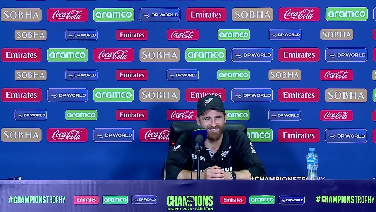 Kane Williamson | New Zealand Vs South Africa | ICC Champions Trophy SEMI-FINALS | Press Conference