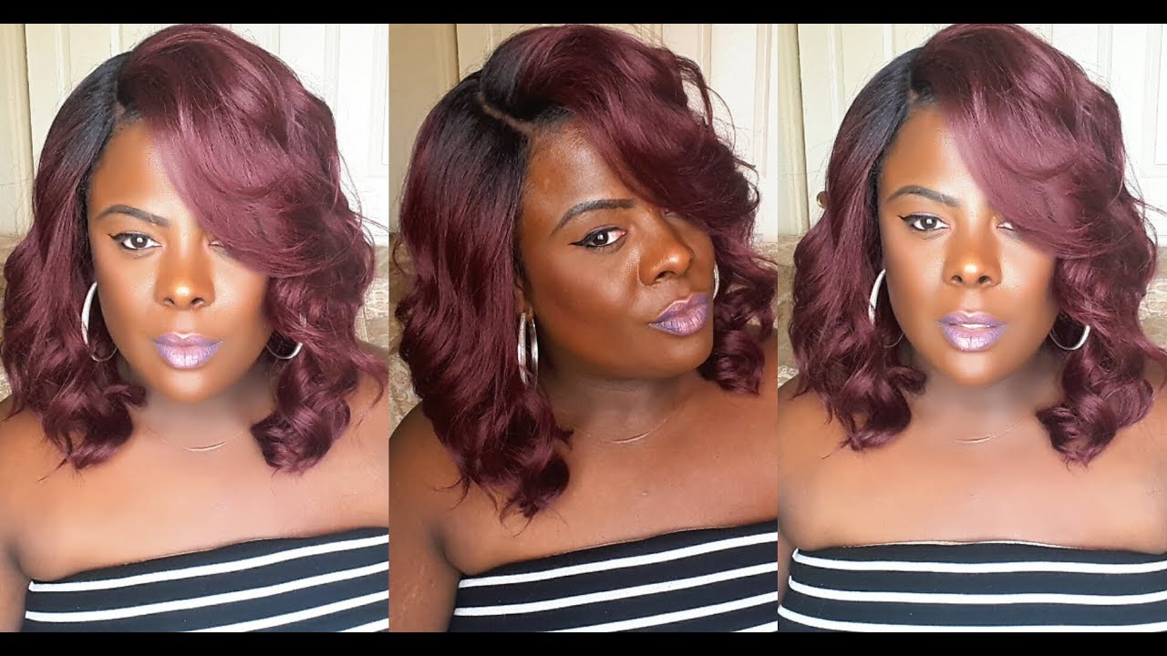 MESSY WAVY BOB 😍😘 || Freetress Equal WINK BLOSSOM || ft SAMSBEAUTY