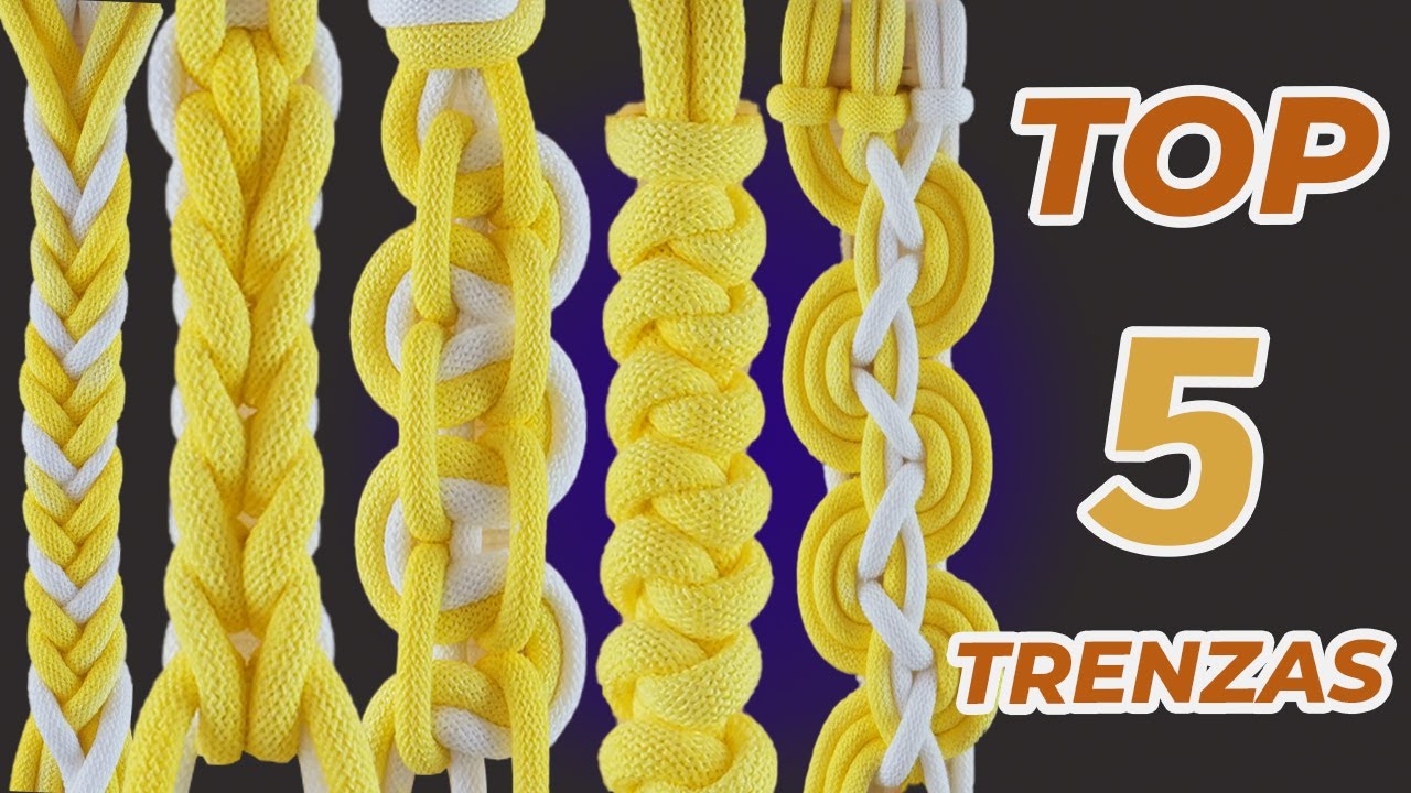 5 Trenzas de Macramé que Harán Brillar tus Proyectos | Fáciles y Bonitas/Coqueta Macramé