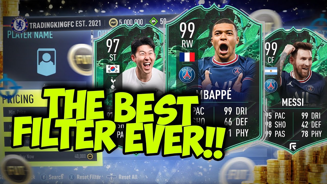 THE BEST SNIPING FILTER ON FIFA 22! MAKE 250K PER HOUR SNIPING BRONZE CARDS!! FIFA 22 INSANE TRADING